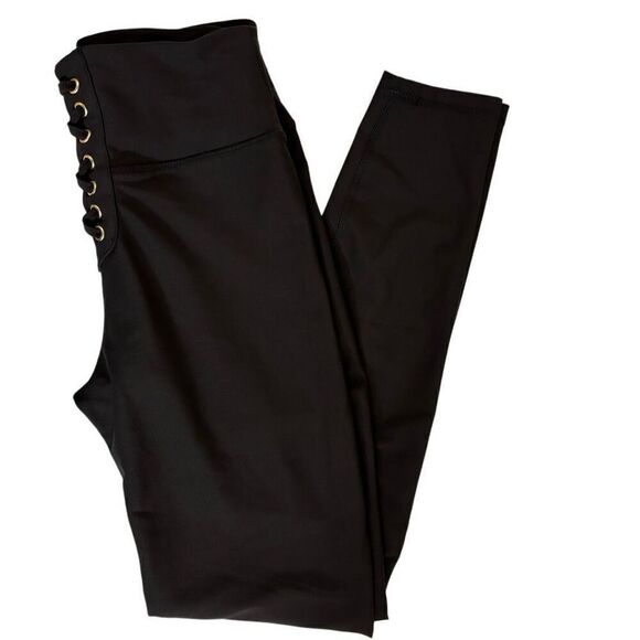 Weworewhat Lace-up leggings black medium - Picture 13 of 13